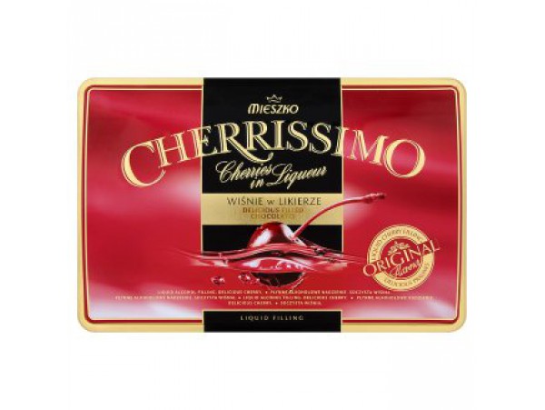 Mieszko Cherrissimo конфеты с вишней в коньяке 318 г